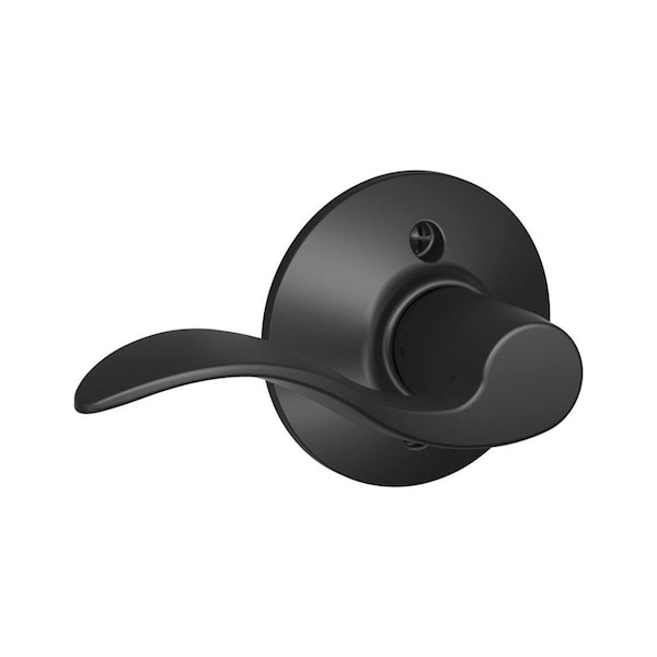 Schlage Schlage Accent Matte Black Dummy Lever Left Handed F170ACC622LH - main